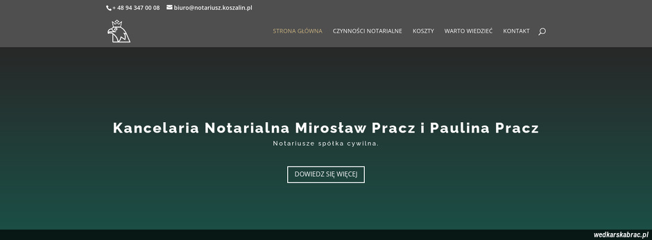 Kancelaria Notarialna Mirosław Pracz  Paulina Pracz Notariusze s.c.